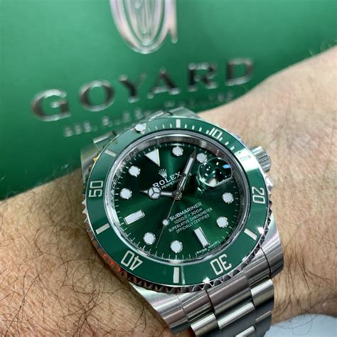 rolex submariner green face green bezel|rolex submariner green bezel price.